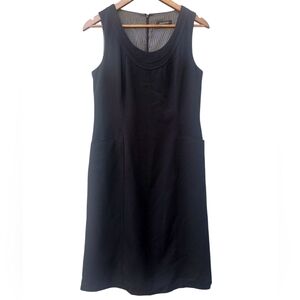 Atelier Elegant Black Sleeveless Dress